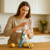 Säker multifunktionell skärverktyg för köket Carvallo