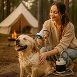 Bärbar USB-campingdusch för utomhusbruk Carvallo