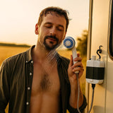 Bärbar USB-campingdusch för utomhusbruk Carvallo