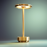 Trådlös Bordslampa | 25h USB-C Uppladdningsbar | Touch Dimmbar med 3 Färglägen | IP66 Utomhussäker Carvallo