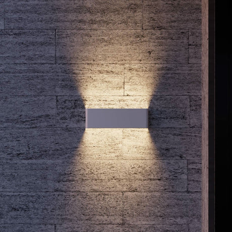 Utomhus LED Vägglampa Modern Rektangel Carvallo