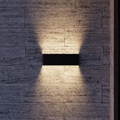 Utomhus LED Vägglampa Modern Rektangel Carvallo