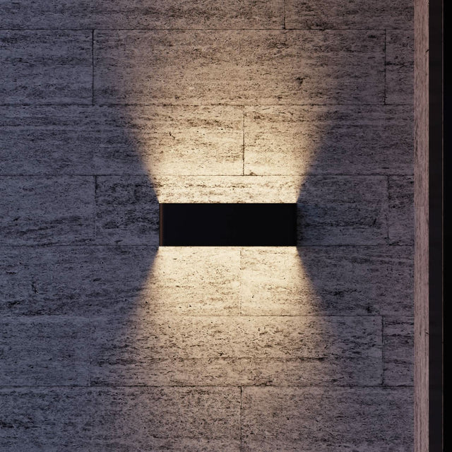 Utomhus LED Vägglampa Modern Rektangel Carvallo