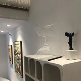 LumiAcrylic - Modern LED Bordslampa av Akryl | Stilren Dekorativ Belysning Carvallo