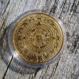Aztekisk kalendermedaljong-Home-Hemnix-Guld-Hemnix