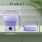 FlexiWash Fällbar Tvättmaskin – Praktisk och Platsbesparande Carvallo