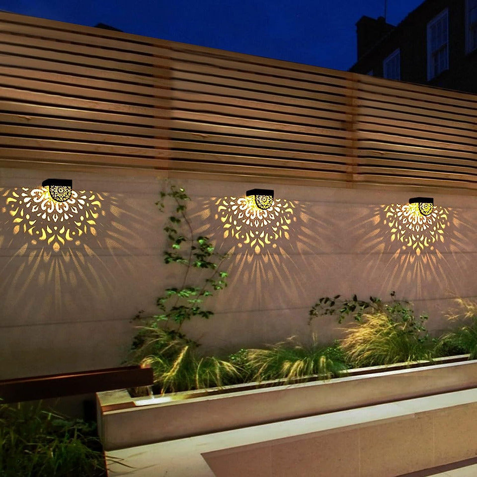 Glödande ljus stjärna siluett MILA Sverige