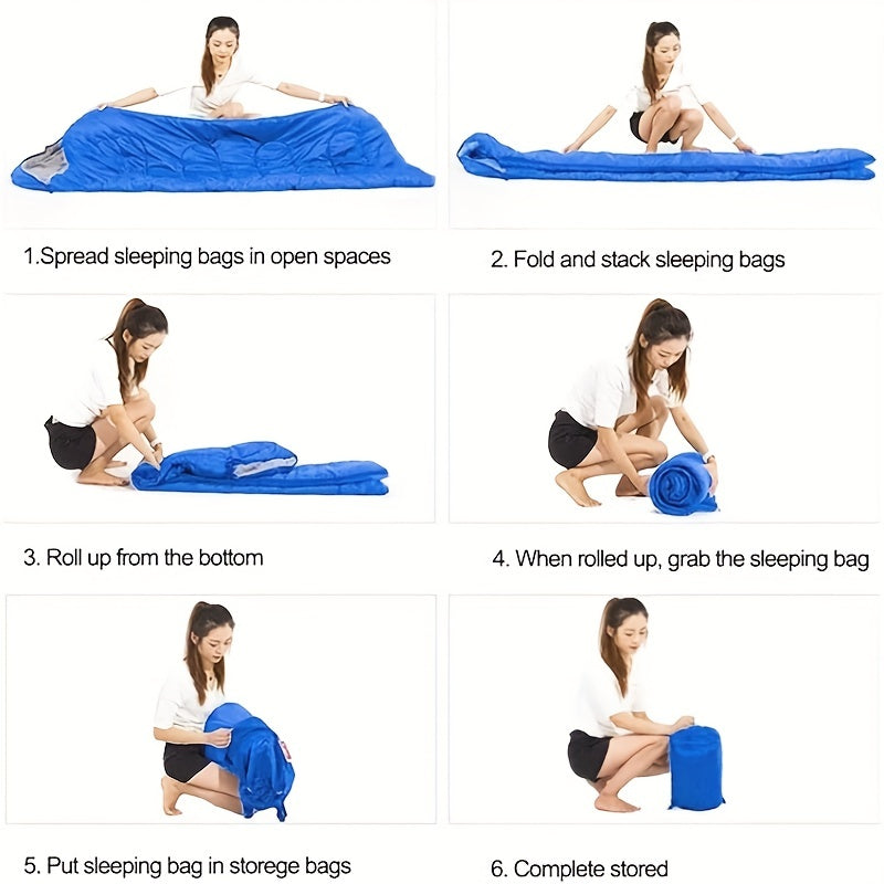 Carvallo Nordhavn Trek | Med huva & Varm foder | För -5°C till 20°C | 210 × 75 cm | Lätt & Kompakt Carvallo