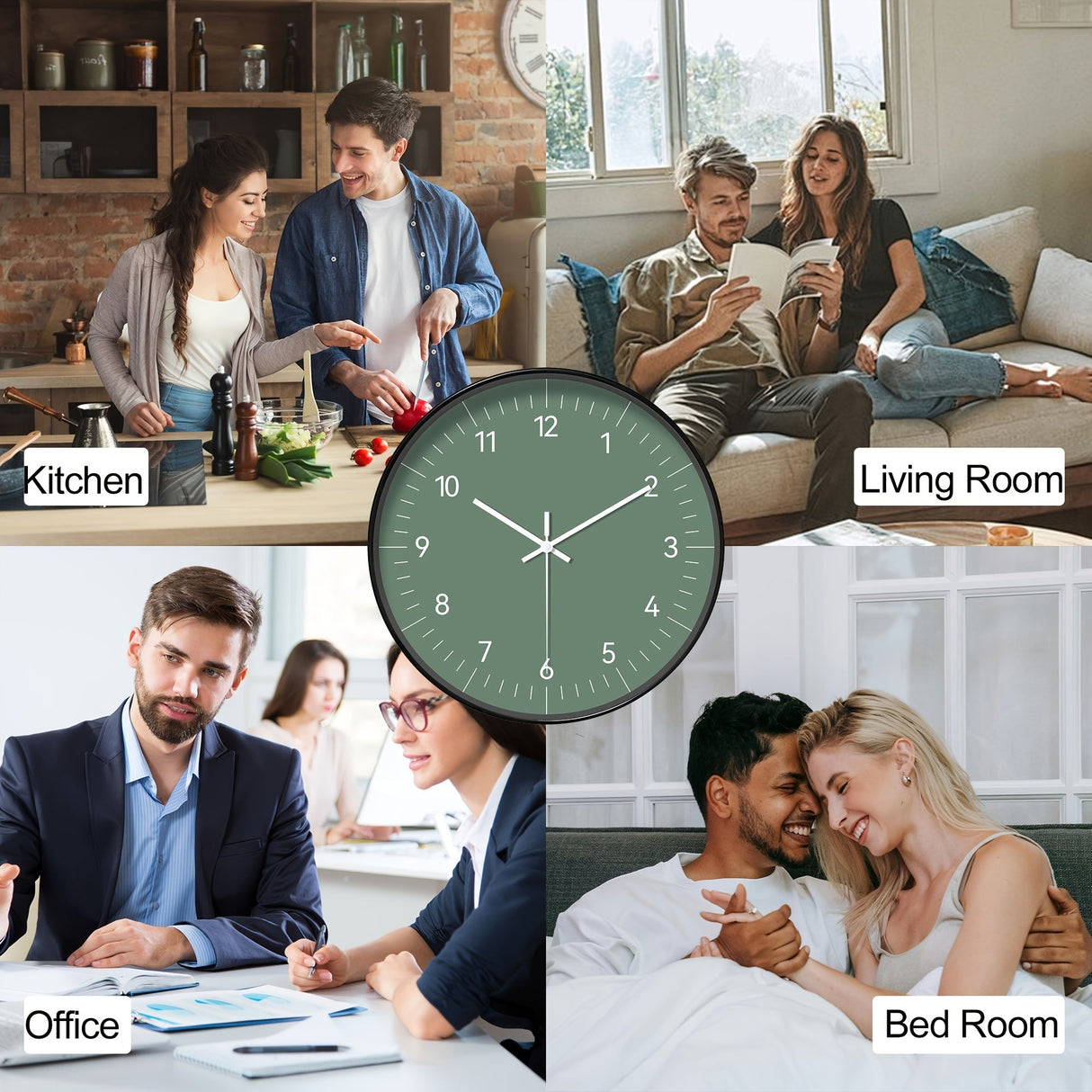 FantasyTime - Modern Tyst Väckarklocka, 20 cm Carvallo