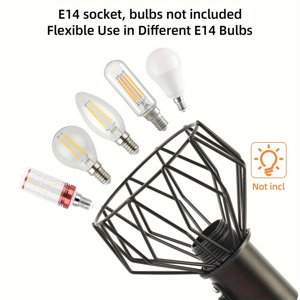 SpotFlex - Svängbar LED Takspot med 2 Bollar E14 Svart Carvallo