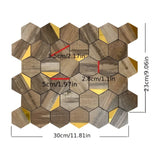 HexaGrip Tapet - Vattentät Hexagon Självhäftande Tapet Carvallo