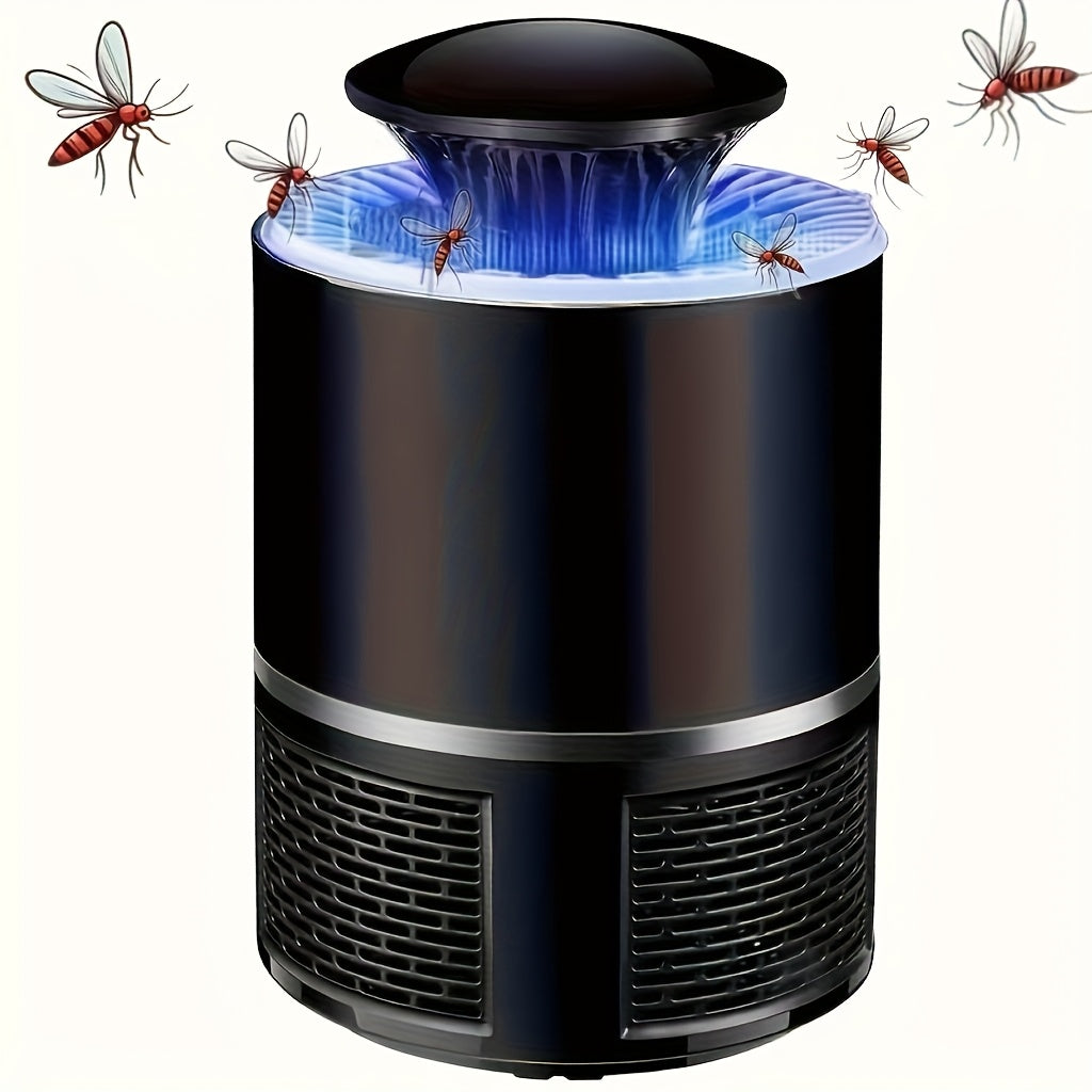USB Tyst Mygglampa – Automatisk Insektsfångare med Blått Ljus Carvallo