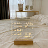 Carvallo – Stilig Akrilik Anteckningsbräda med Träställ Carvallo