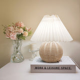 Bambu Vävd Bordslampa - Mysig och Finslipad Design Carvallo