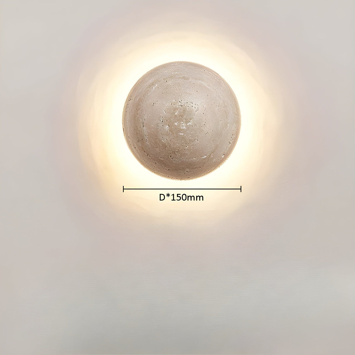 CreamBeam Lamp - Nordisk cream stil nattduks vägglampa Carvallo