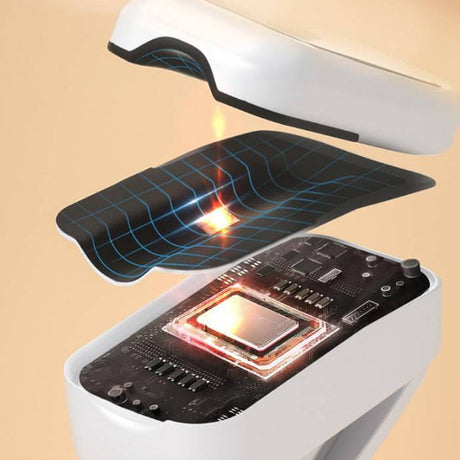 Carvallo VitalCheck Pro | SpO₂ & Hjärtfrekvens | Smärtfri & Exakt | Kompakt & Återuppladdningsbar Carvallo