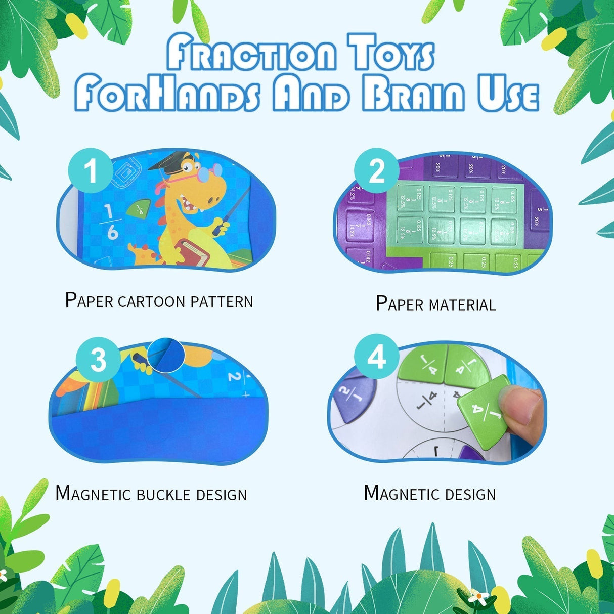 Carvallo - Spelbok för matematiska bråkdela Carvallo