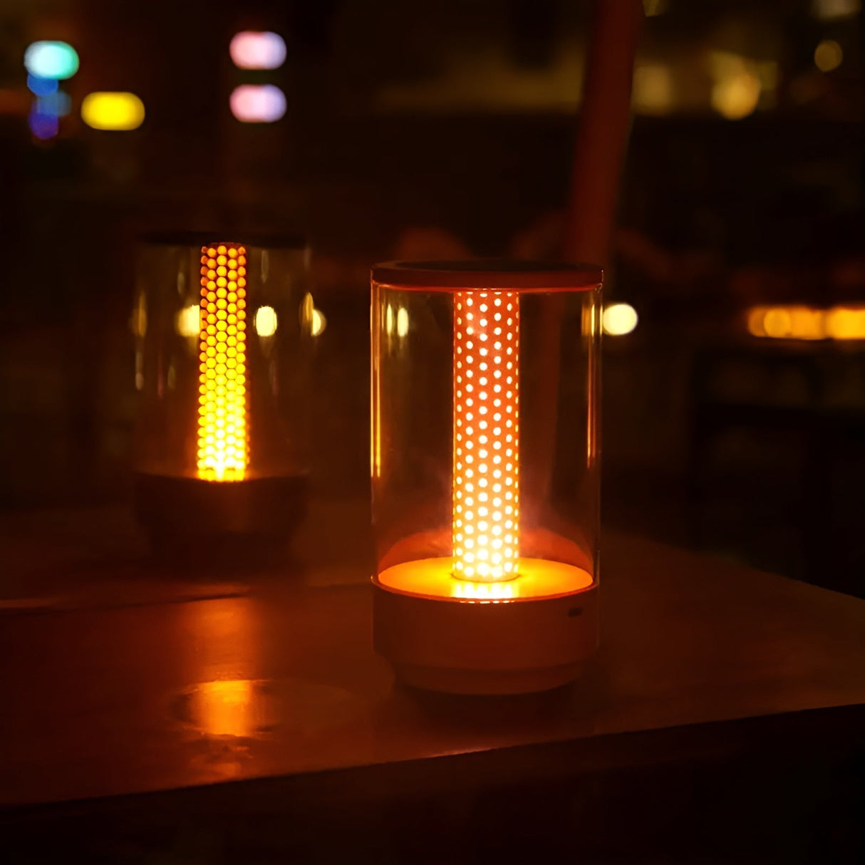 LED-bordlampa med touch – Varm stämningsljus för mysiga kvällar Carvallo