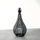 MoroccanGlow Ljuslykta - Vintage Metall Ljusställningslykta Carvallo