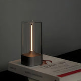 QuantumAura Lampa - Avslappnad USB-laddning Magnetisk Bordslampa Carvallo