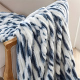 FauxFur Täcke - Mjuk Pläd-Sherpa-Fleece Täcke Carvallo