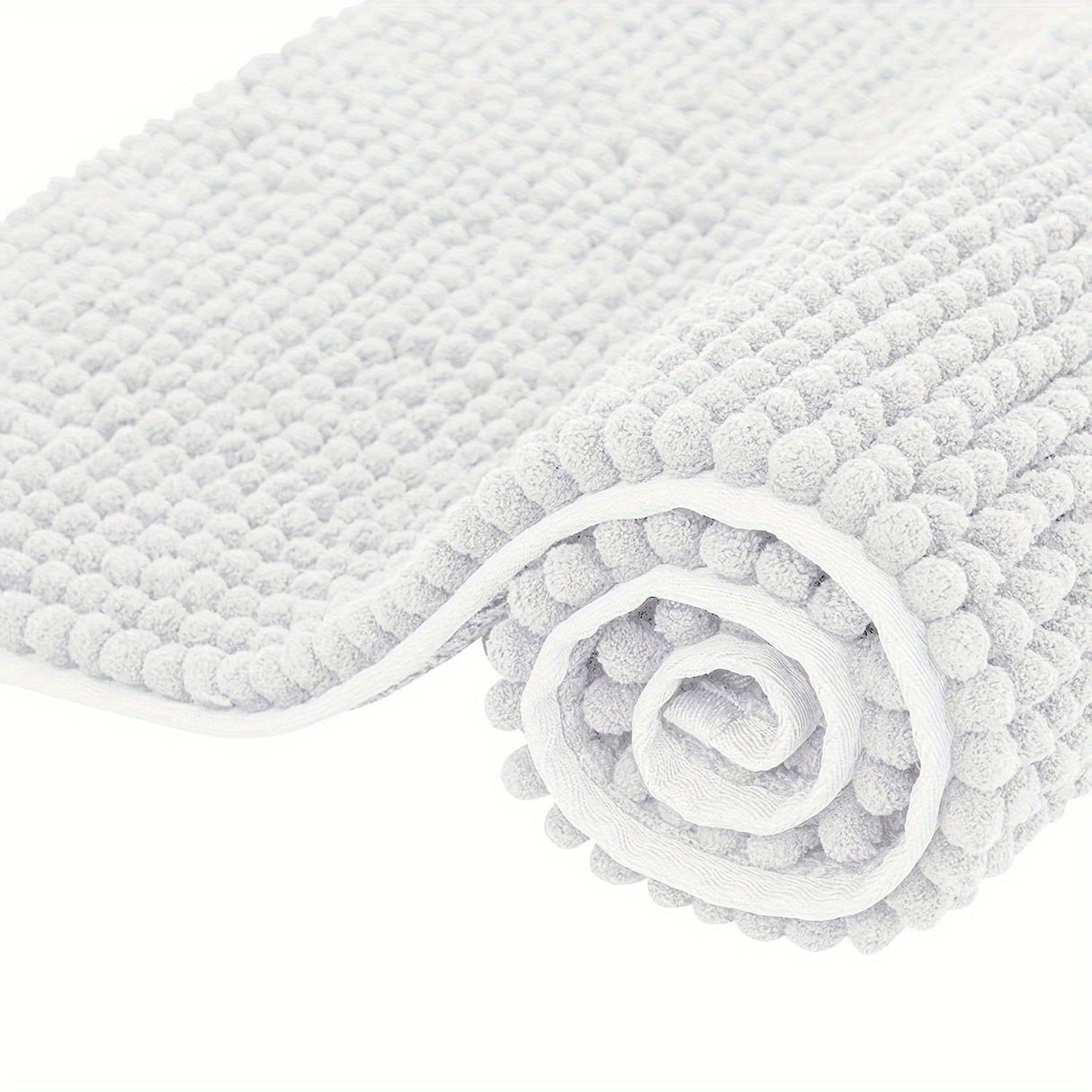 Ultra-Mjuk Chenille Badmatta – Perfekt för Badrum eller Entré Carvallo