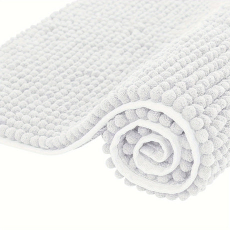 Ultra-Mjuk Chenille Badmatta – Perfekt för Badrum eller Entré Carvallo