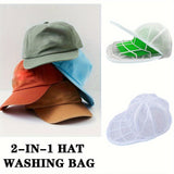 Skyddsset för hattrengöring - Nättvättpåse och kepsställ för maskintvätt utan deformering MILA Sverige