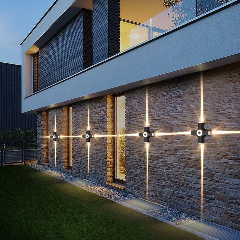 Vägglampa Modern Akryl Utomhus LED Lampa Carvallo