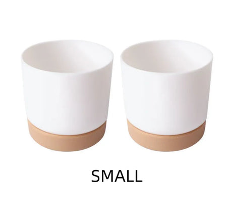 Självbevattnande blomkruka för orkidéer och växter – Plastplanteringskärl Carvallo