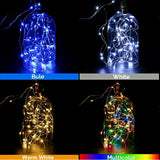 TwinkleWire - USB LED Koppartråd Ljuslina, Flerfärgad Dekoration Carvallo