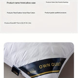 Sovkomfortset - 2 hypoallergena 3D-kuddar för hotellkvalitet sömn Carvallo