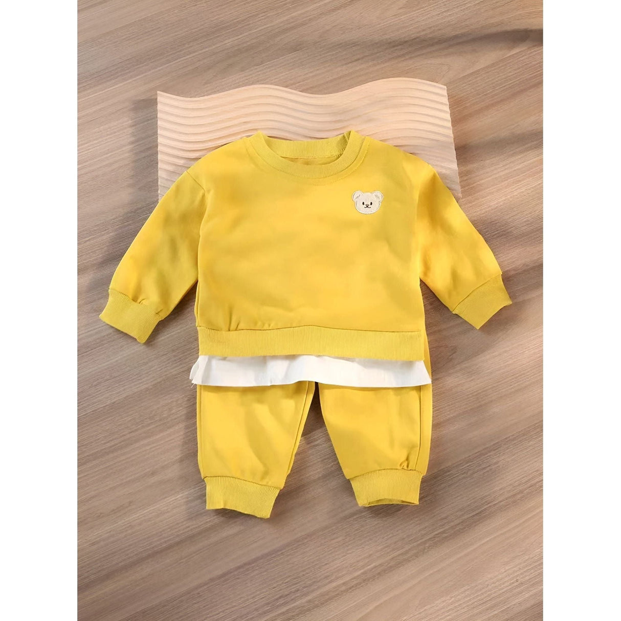Cozy Cubs - Unisex-Babybjörnar Passande Set för Spädbarn - Tvådelat Set - Tröja och Byxor Carvallo