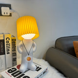 GlowCraft - Dimbar Akryl Bordslampa med LED-belysning och Tryckknappskontroll Carvallo