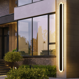 Utomhus LED Vägglampa Modern Svart Design Carvallo