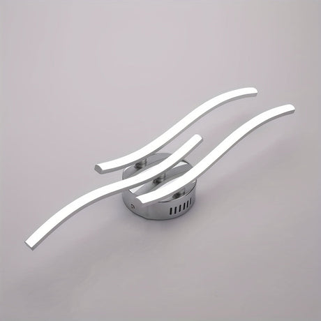 LumaCurve - Dimbar LED Plafondlampa med Elegant Kurvdesign Carvallo