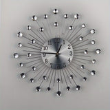 LuxeTime - Stilla Väckarklocka med Kristalldetaljer Carvallo