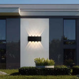 Vägglampa Modern Vit LED Vattentålig Lampa Carvallo