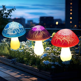 SolarMushroom Lampa - Hållbar Solenergi-Mushroom Utomhus Landskapslampa Carvallo