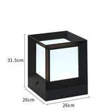 GroveGlow Light - Avslappnad LED-utomhuspelarlampa Carvallo