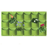 Filz växtpåse för vertikal väggmontering – Tredimensionell, icke-vävd växtpåse Carvallo