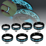 Lysande keltisk drake ring-Jewelry for men-Hemnix-Hemnix