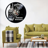 Vinylskivor Väckarklocka - Whisky Tema, Stil, För Vardagsrum och Kontorsinredning Carvallo