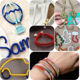 Handhållen garnstickare – Snabb snörspinnare för gör-det-själv-stickning och hantverksprojekt MILA Sverige