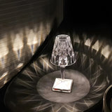 Diamond Glow - Trådlös USB Crystal Shine Nattdukslampan Carvallo