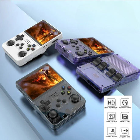 Handheld spelkonsol med retrospel inbyggda Carvallo