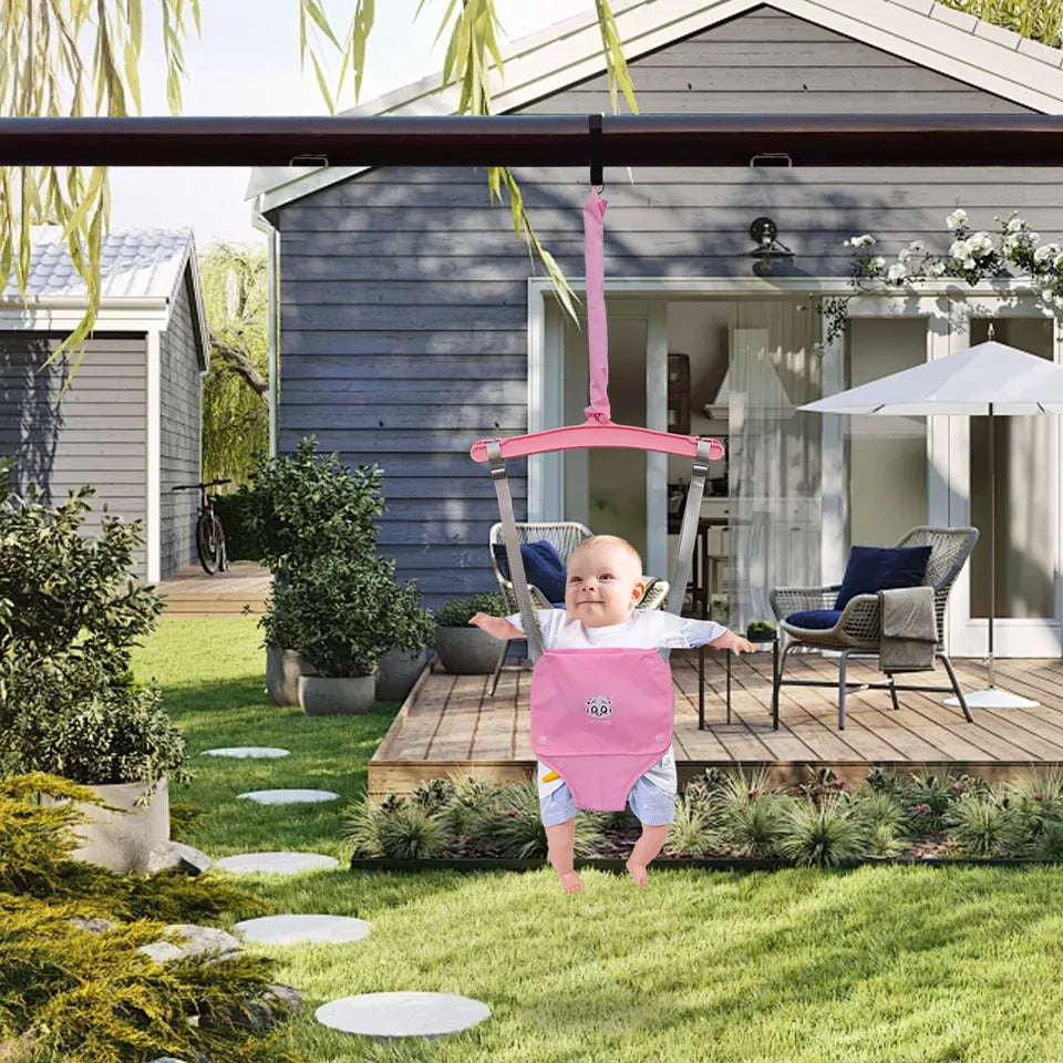 Doorway Babysitter - Justerbar gungstol för inomhuslek och motion MILA Sverige