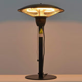 Elektrisk Terrassvärmare med Borddesign Carvallo