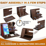 Stilig Trähylla – För ett Organiserat Utrymme Carvallo