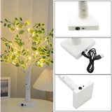 LeafyTree Lights - Glittrande Eviggrön Juldekoration LED-lampor Carvallo